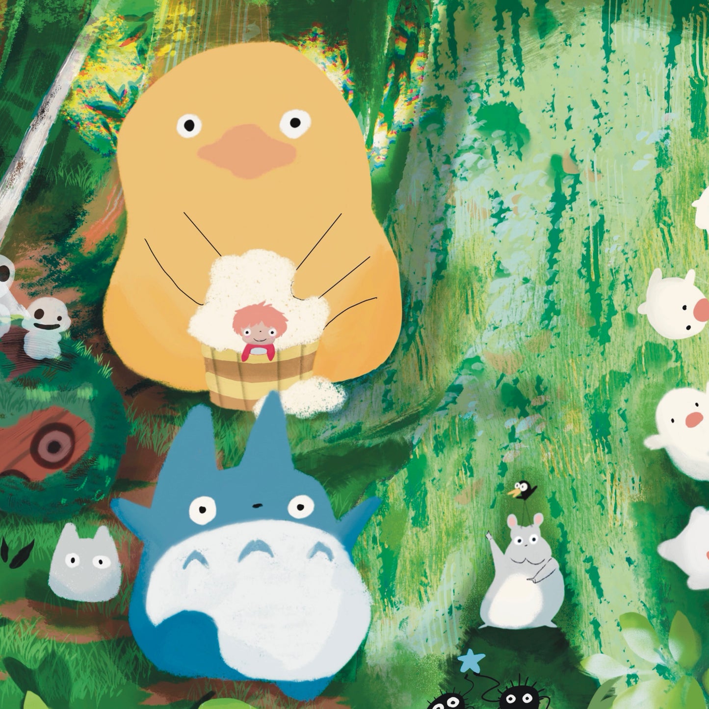 Studio Ghibli cute side characters