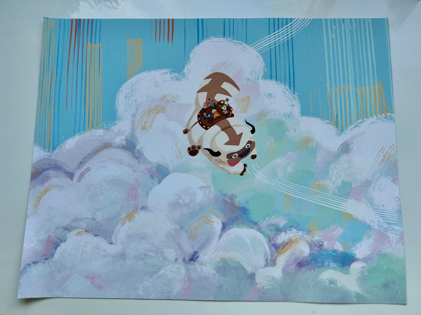 Appa and friends on cloud nine